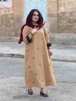 کفتان لینن گلدوزی شده | کفتان کد 1507