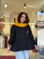 تونیک لینن گلدوزی شده |تونیک کد 1509 - Image 4