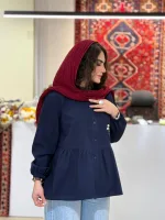 تونیک لینن گلدوزی شده |تونیک کد 1509 - Image 3