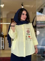 تونیک لینن گلدوزی شده | تونیک کد1511 - Image 4
