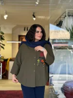 تونیک لینن گلدوزی شده | تونیک کد1511 - Image 2