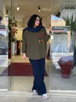 تونیک لینن گلدوزی شده | تونیک کد1511 - Image 6