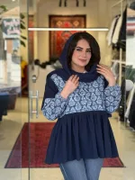 تونیک لینن عروسکی |تونیک کد 1512 - Image 6