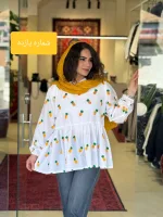 تونیک لینن عروسکی |تونیک کد 1512 - Image 16