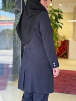 مانتو شلوار فاستونی دیپلمات اداری | کد 1513 - Image 3