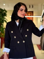 کت کرپ گاباردین | کت کد 1518 - تصویر 5