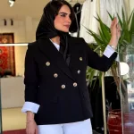کت کرپ گاباردین | کت کد 1518