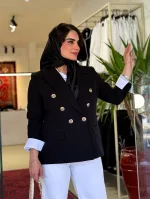 کت کرپ گاباردین | کت کد 1518