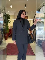کت شلوار فاستونی اداره | کد 1519 - تصویر 4
