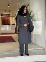 مانتو و شلوار و جلیقه دیپلمات اداری | کد 1533 - تصویر 6